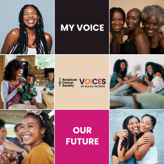 VOICES of Black Women My Voice Our Future Social Media Graphic VOICES of Black Women My Voice Our Future Social Media Graphic
